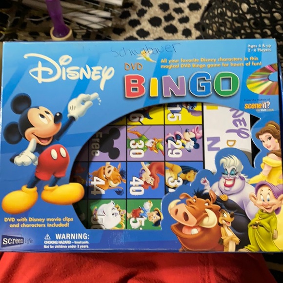Disney Toys Disney Dvd Bingo Game Poshmark